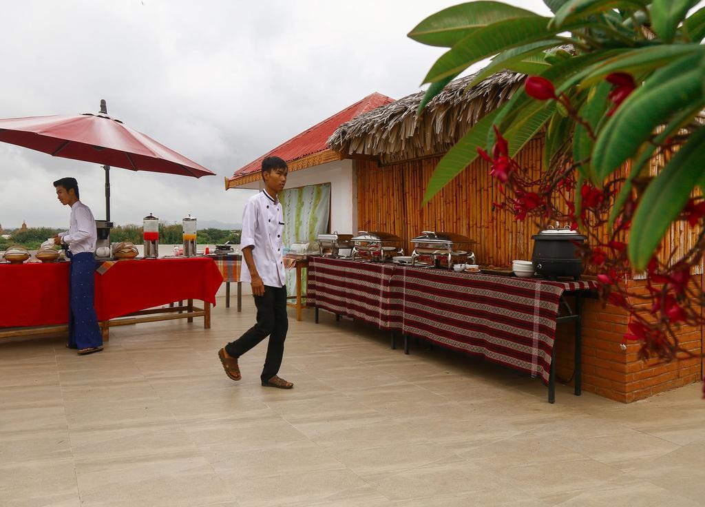 Manisanda Hotel Bagan Exterior foto
